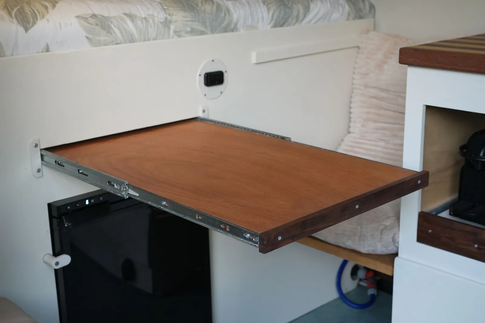 Zonnewijzer campervan interior