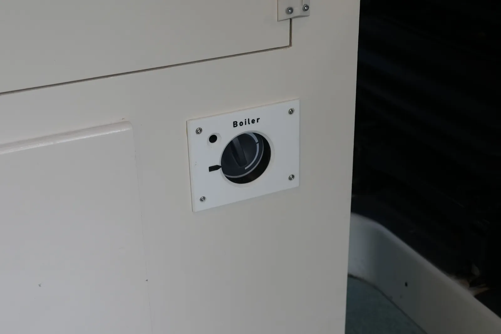 Zonnewijzer campervan detail