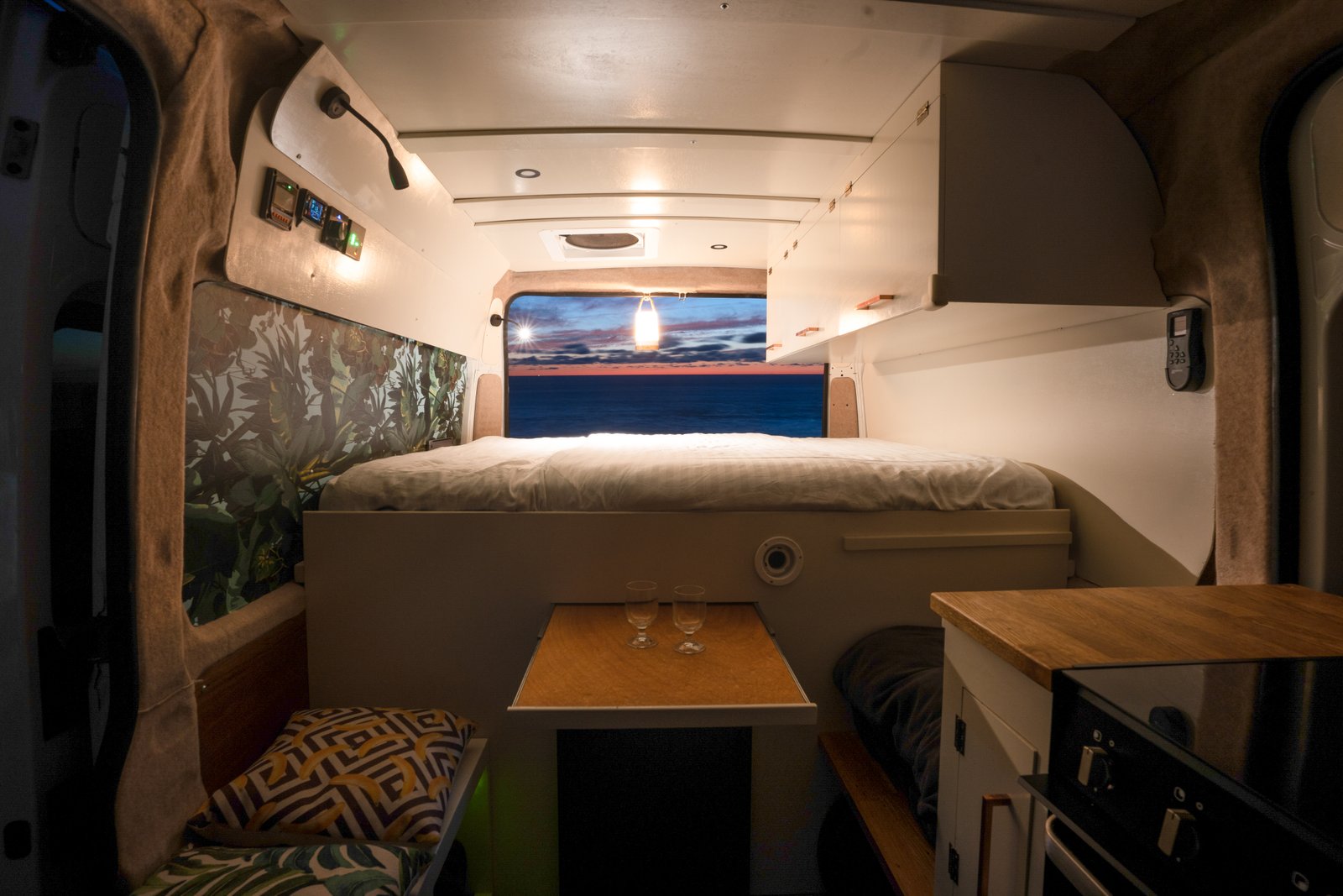 Albatros buscamper buiten